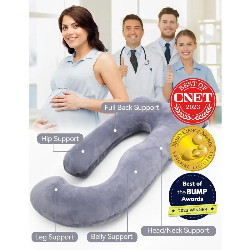 Pregnancy Pillow - Ultimate Comfort for Moms-to-Be