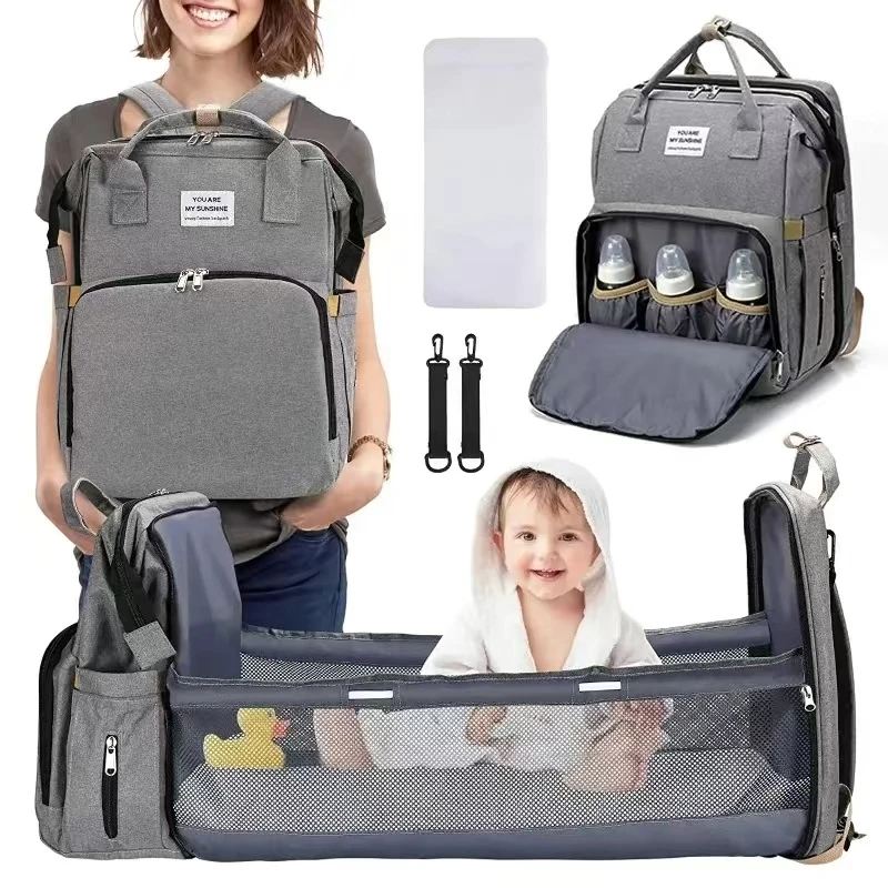 Diaper Baclpack with Changing Station