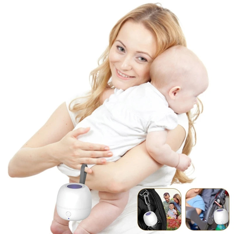 🍼 Portable UV Pacifier Sterilizer Box