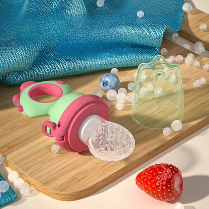 🦕 Rotating Silicone Baby Fruit Feeder