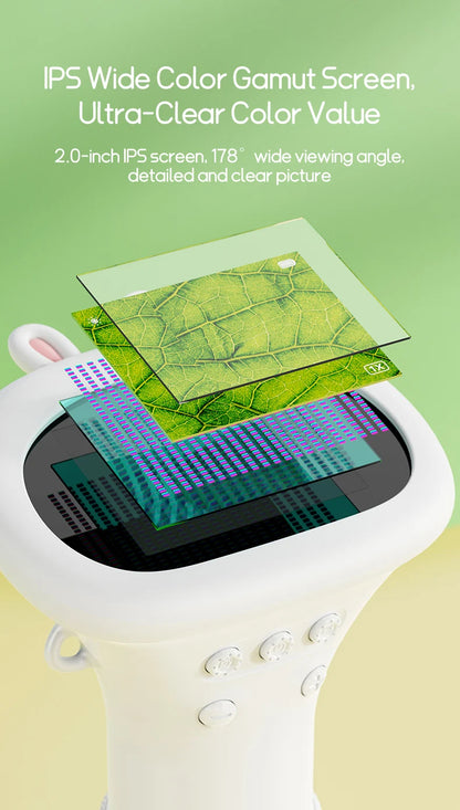 🔬 Kids’ Electronic Microscope – 1000x Magnifier with LED