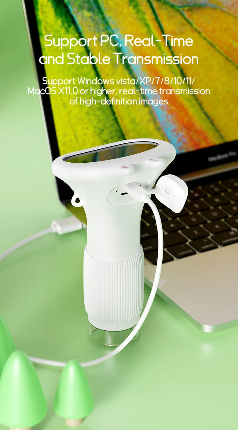 🔬 Kids’ Electronic Microscope – 1000x Magnifier with LED