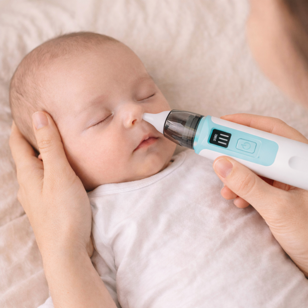 👃 Gentle Electric Baby Nasal Aspirator