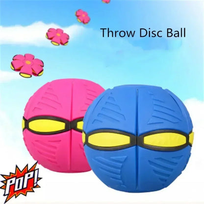 🎾 Transforming Throw Ball – 2-in-1 Magic Disc & Ball Toy