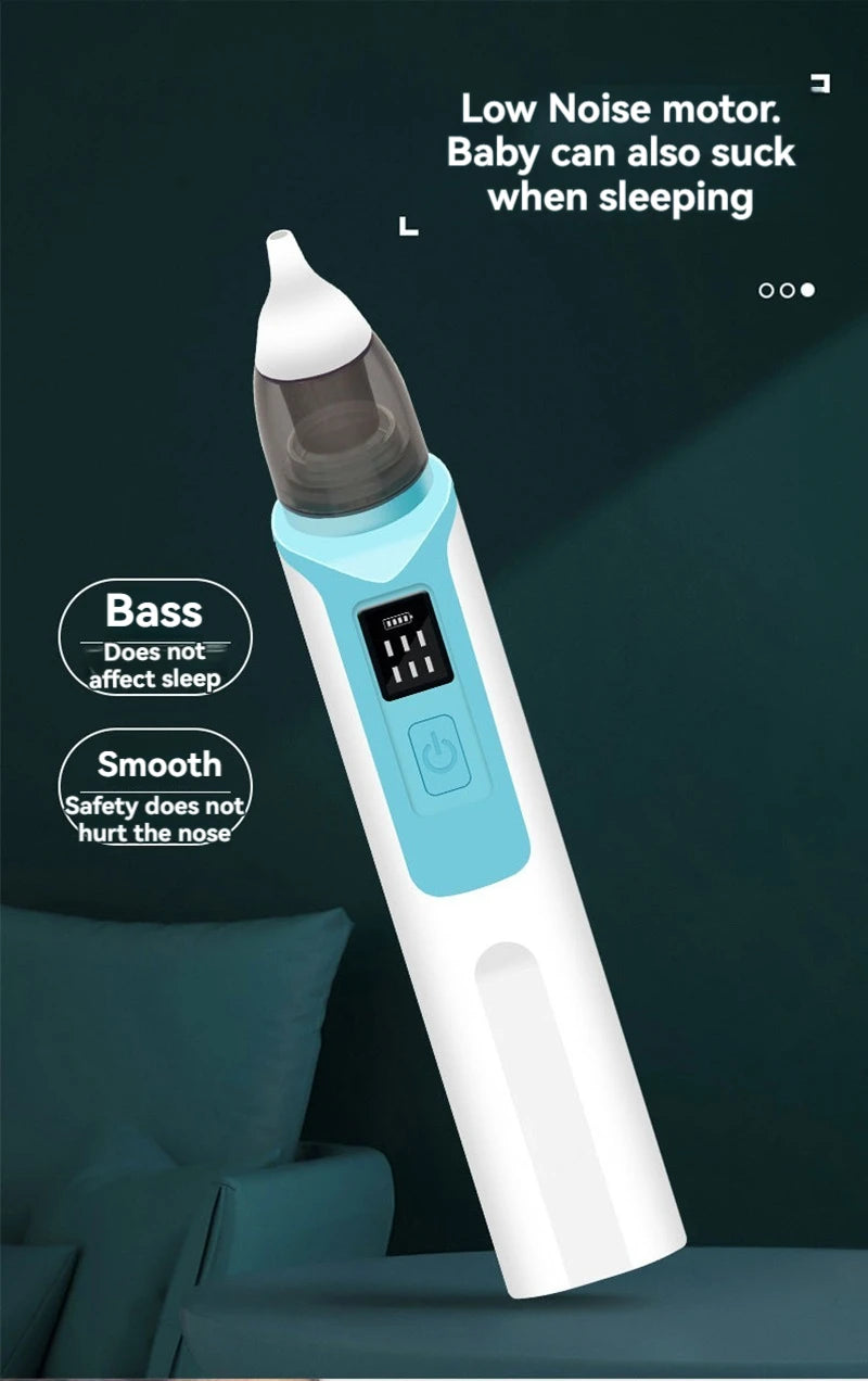 👃 Gentle Electric Baby Nasal Aspirator