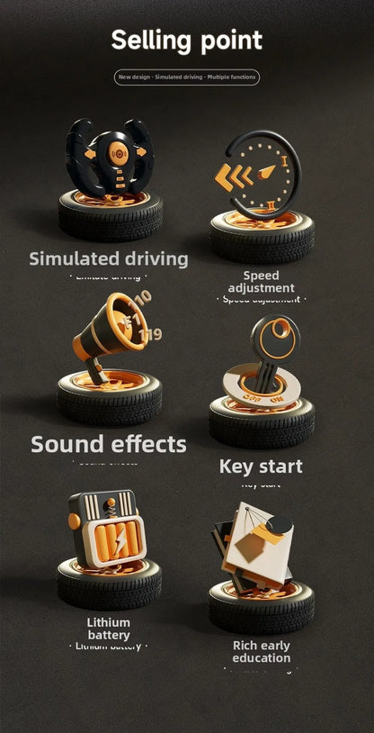 🎮 Kids Racing Adventure Arcade Console