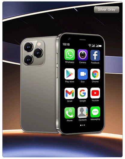 📱Compact 3.0" Dual-SIM Phone — Lightweight Mini Smartphone