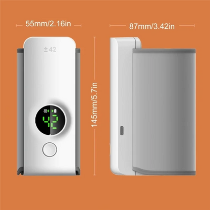 🍼 Portable Rechargeable Baby Bottle Warmer — With Temperature Display