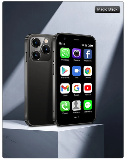 📱Compact 3.0" Dual-SIM Phone — Lightweight Mini Smartphone