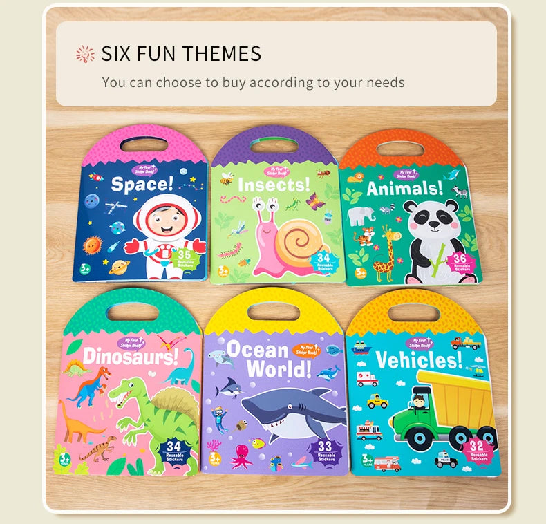 📘 Quiet Sticker Book for Kids