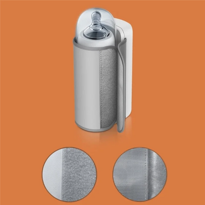 🍼 Portable Rechargeable Baby Bottle Warmer — With Temperature Display