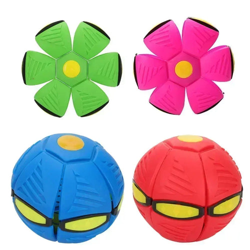 🎾 Transforming Throw Ball – 2-in-1 Magic Disc & Ball Toy