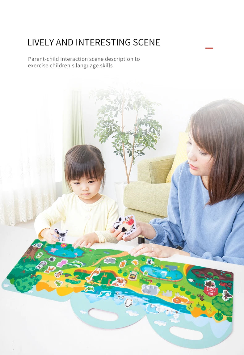 📘 Quiet Sticker Book for Kids