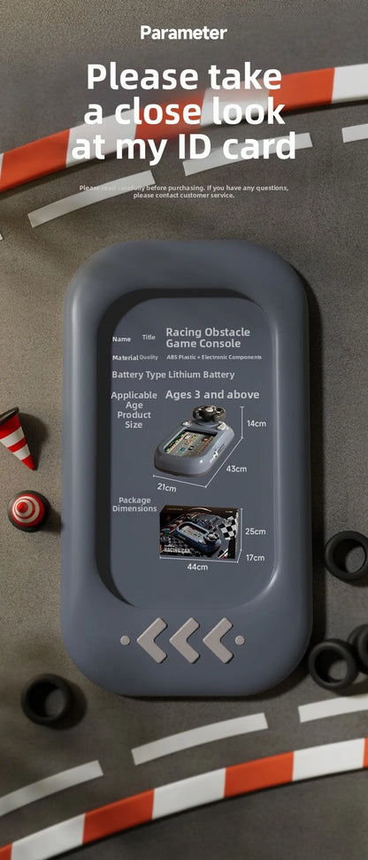 🎮 Kids Racing Adventure Arcade Console