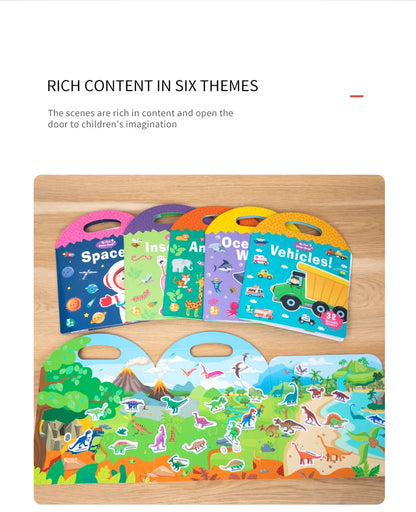 📘 Quiet Sticker Book for Kids