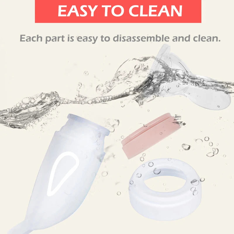 🍼 Baby Feeding Bottle Dolphin – Silicone Spoon for Rice Cereal & Purees