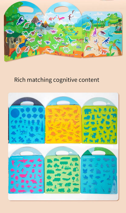 📘 Quiet Sticker Book for Kids