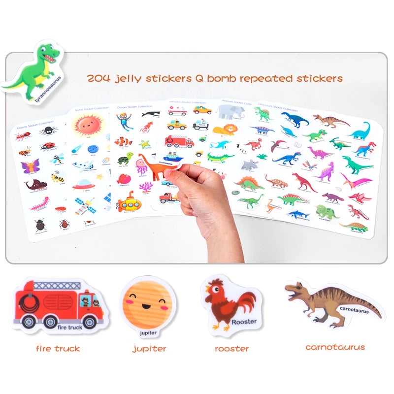 📘 Quiet Sticker Book for Kids