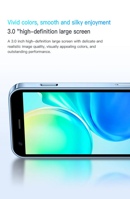 📱Compact 3.0" Dual-SIM Phone — Lightweight Mini Smartphone