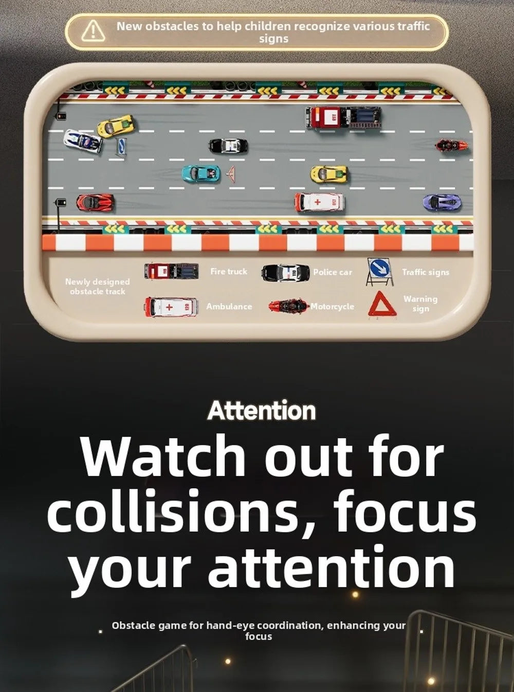 🎮 Kids Racing Adventure Arcade Console