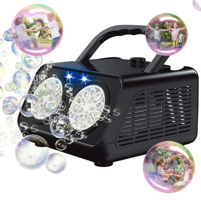 🫧 Handheld Automatic Bubble Maker – Fun & Easy Outdoor Magic!