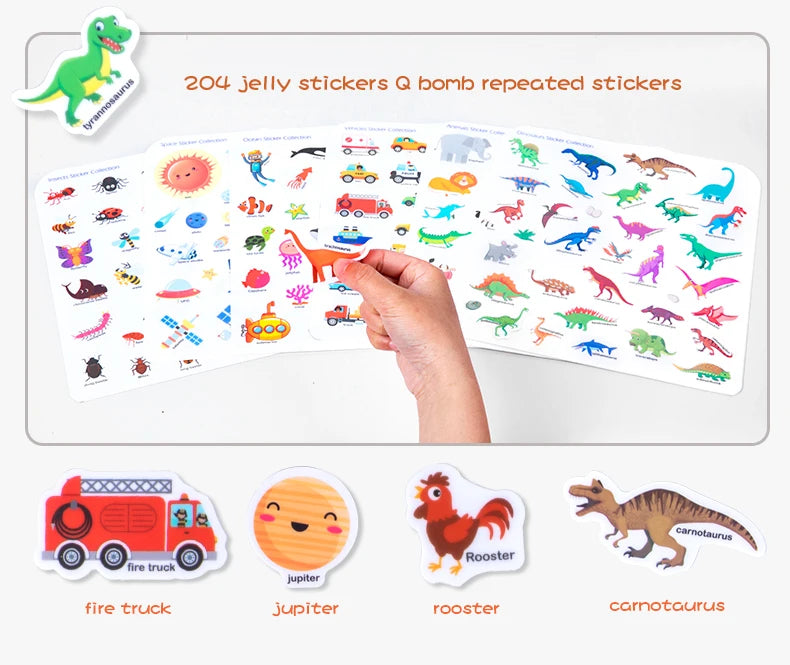 📘 Quiet Sticker Book for Kids