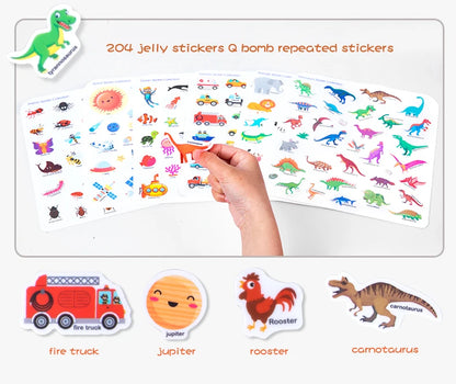 📘 Quiet Sticker Book for Kids