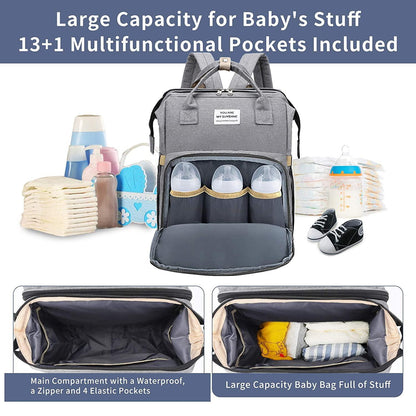 Diaper Baclpack with Changing Station