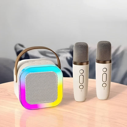 🎤 Portable Bluetooth Karaoke Machine with Wireless Microphone
