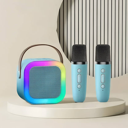 🎤 Portable Bluetooth Karaoke Machine with Wireless Microphone