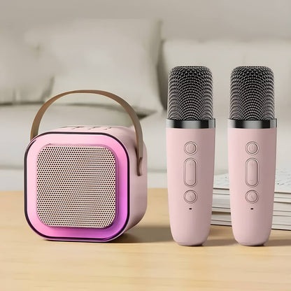 🎤 Portable Bluetooth Karaoke Machine with Wireless Microphone