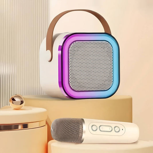 🎤 Portable Bluetooth Karaoke Machine with Wireless Microphone